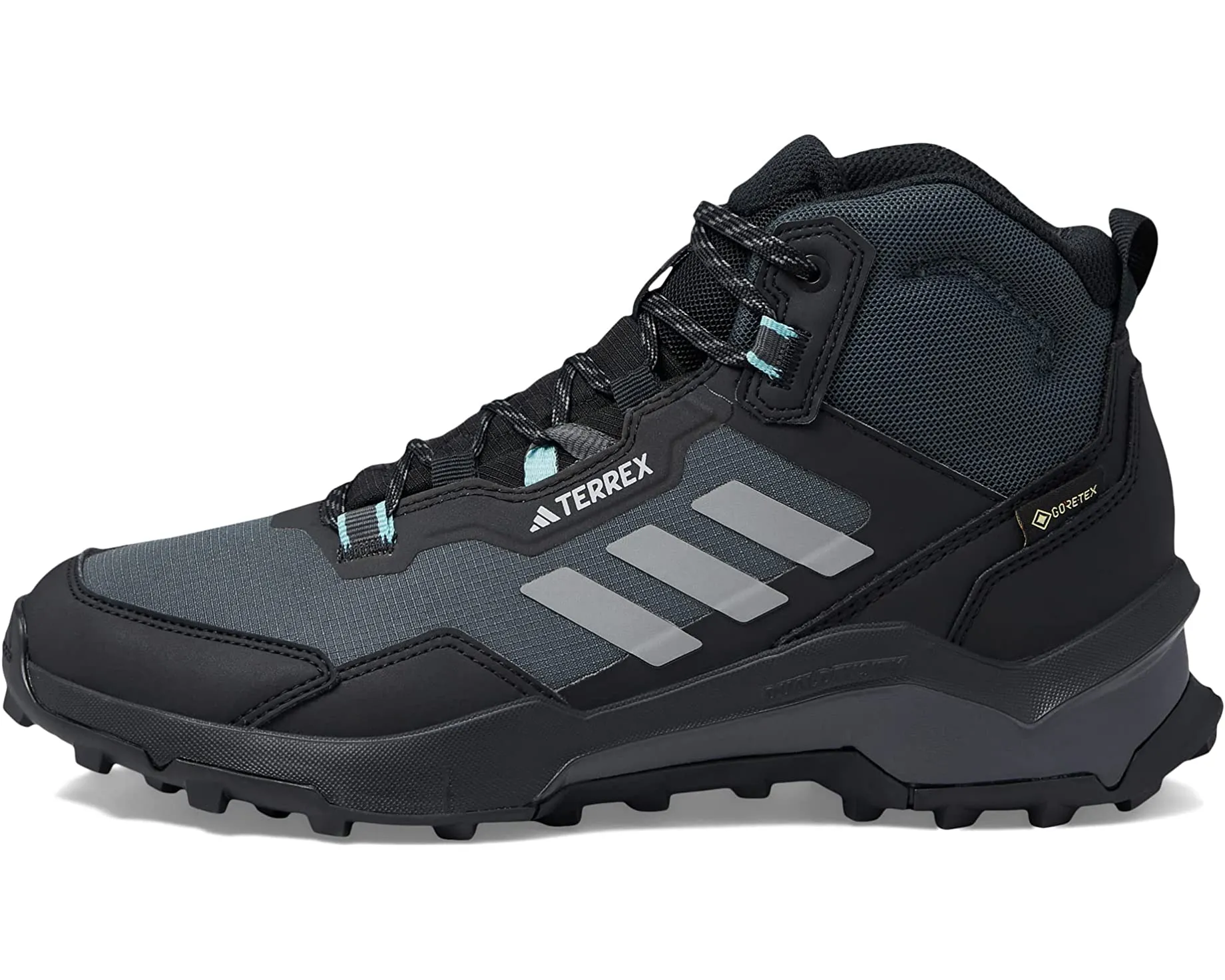 Adidas Terrex Ax4 Mid Gore-Tex Outdoor high top sneakers, black/dark gray