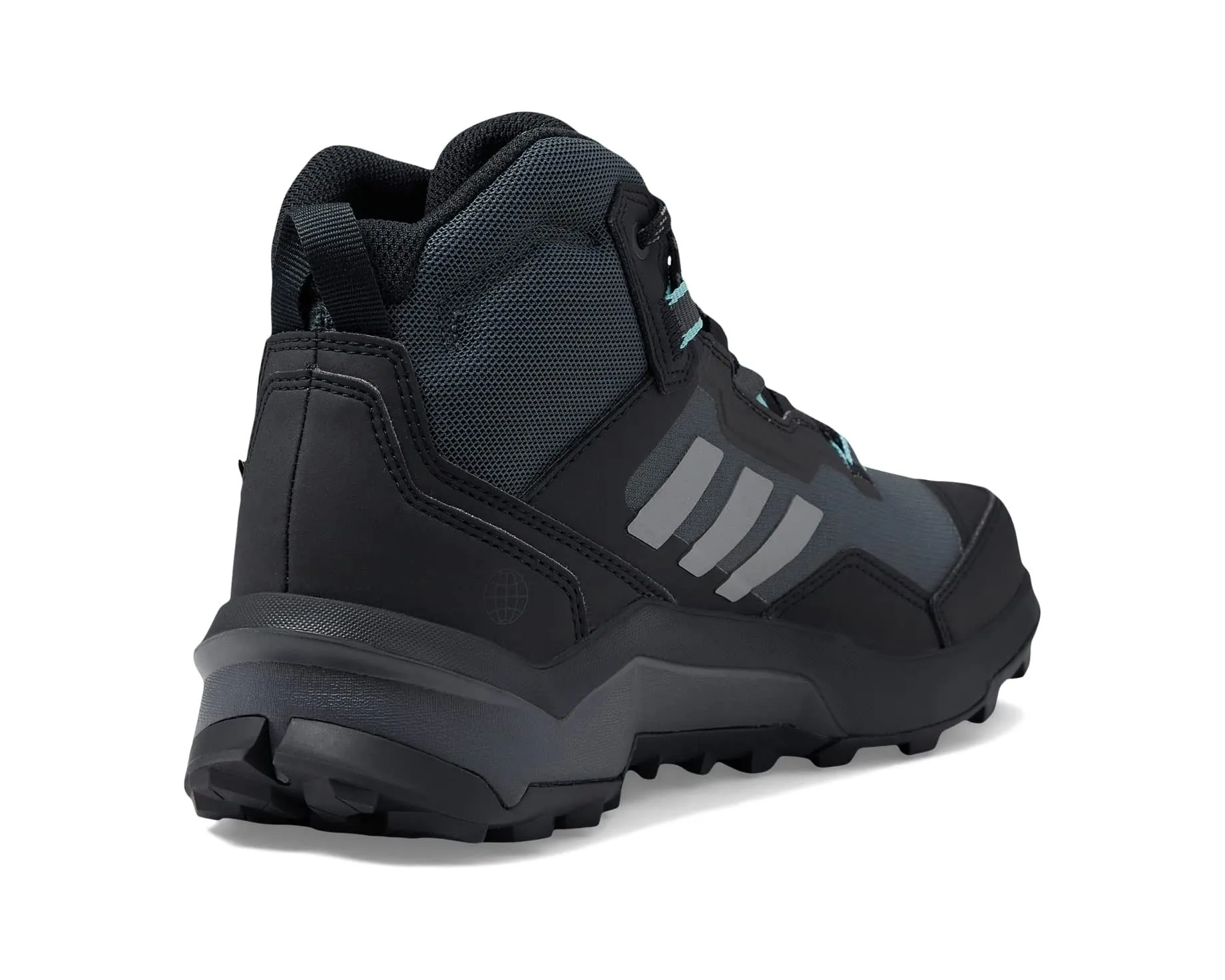 Adidas Terrex Ax4 Mid Gore-Tex Outdoor high top sneakers, black/dark gray