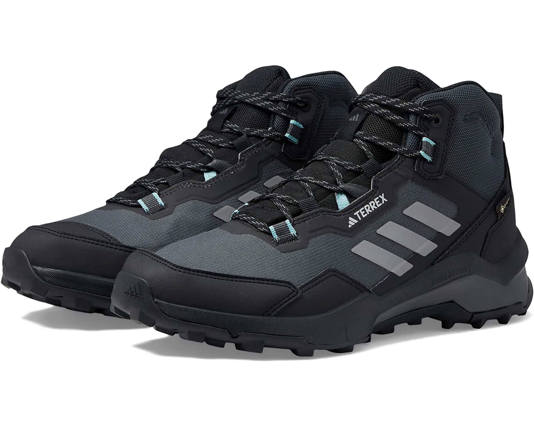 Adidas Terrex Ax4 Mid Gore-Tex Outdoor high top sneakers, black/dark gray