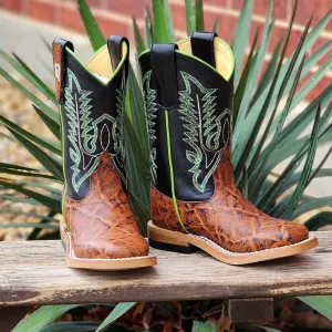 Anderson Bean Kids Vintage Bark Elephant Boots