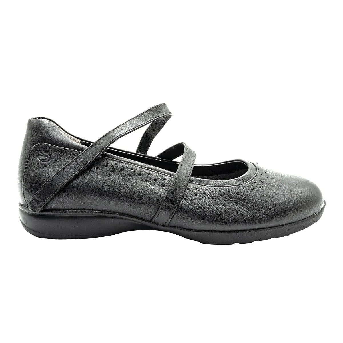 Aravon Mary Jane Ballerinas Leather Black Colour For Women