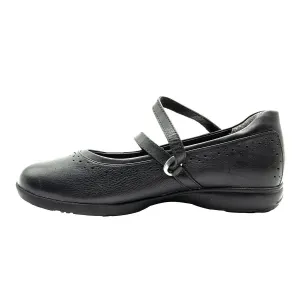 Aravon Mary Jane Ballerinas Leather Black Colour For Women