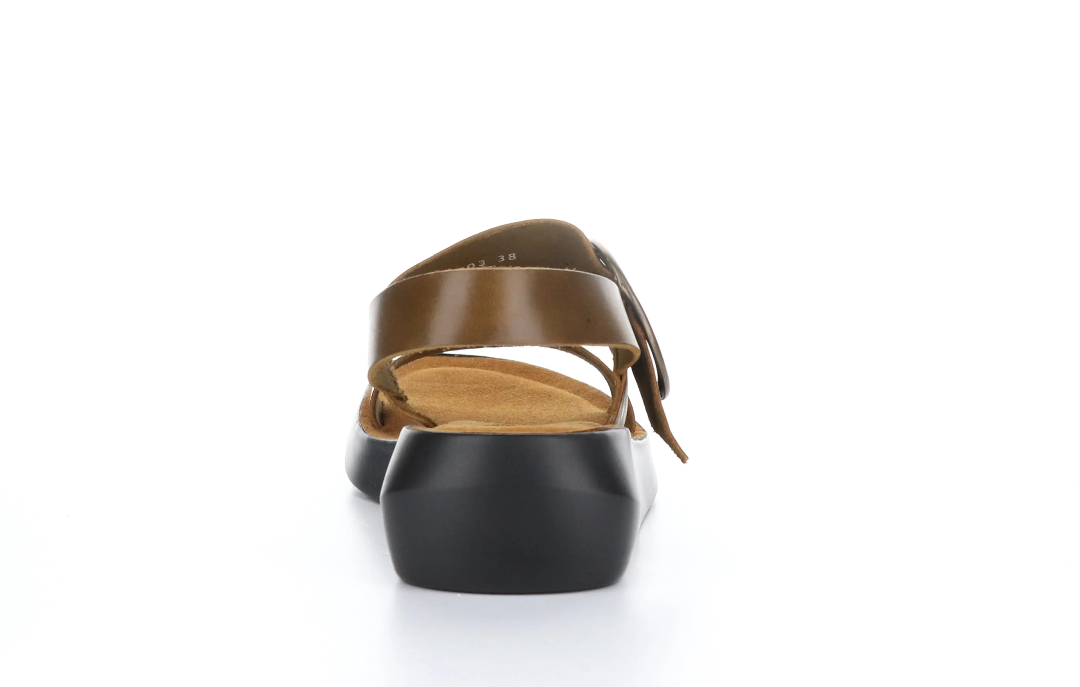 BANI739FLY Bridle Camel Buckle Sandals