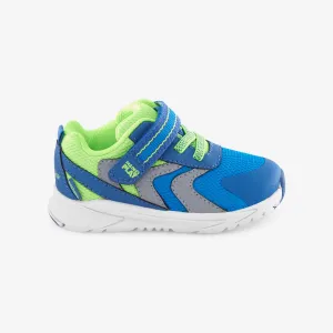 Bolt Sneaker - Little Kid Blue Neon