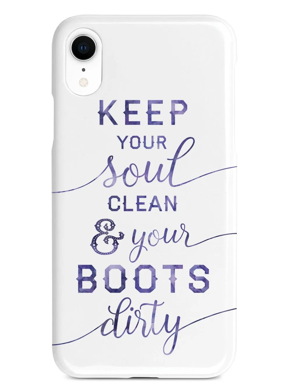 Clean Soul, Dirty Boots Case