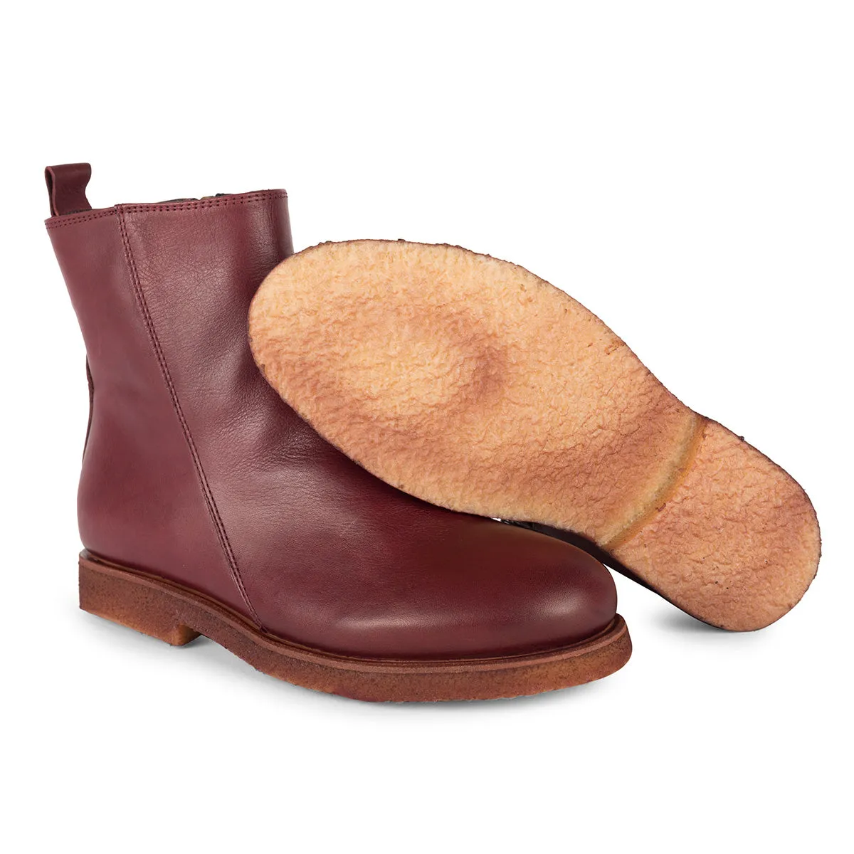 DRESS 53R ANKLE BOOTS – Wine