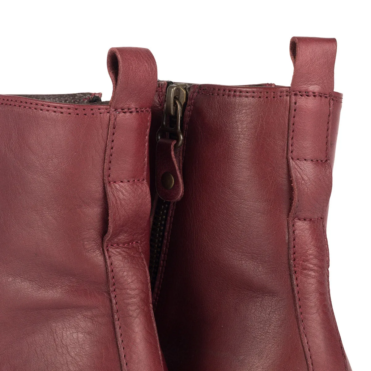 DRESS 53R ANKLE BOOTS – Wine