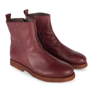 DRESS 53R ANKLE BOOTS – Wine