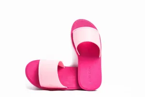 Fluffy Pink Sole Light Pink Strap