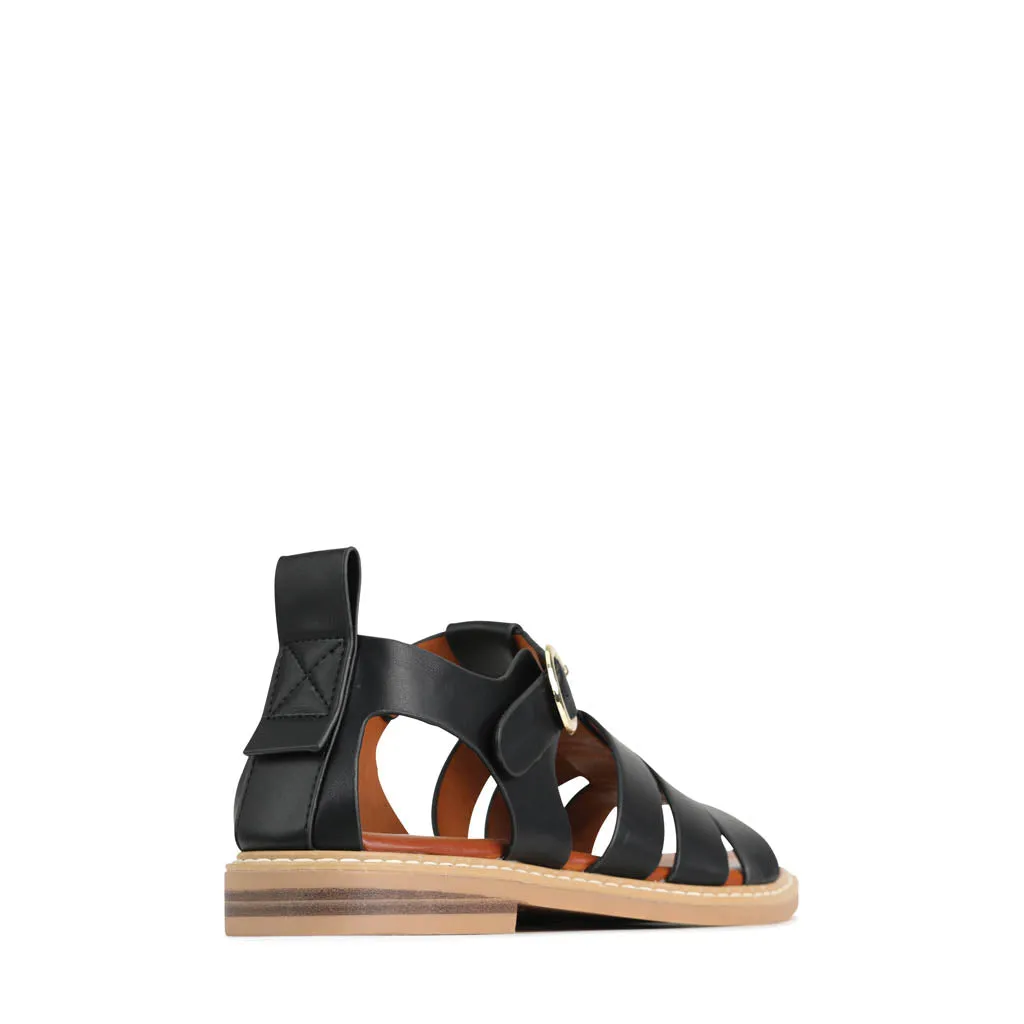 GARCELLE FISHERMAN STYLE SANDALS