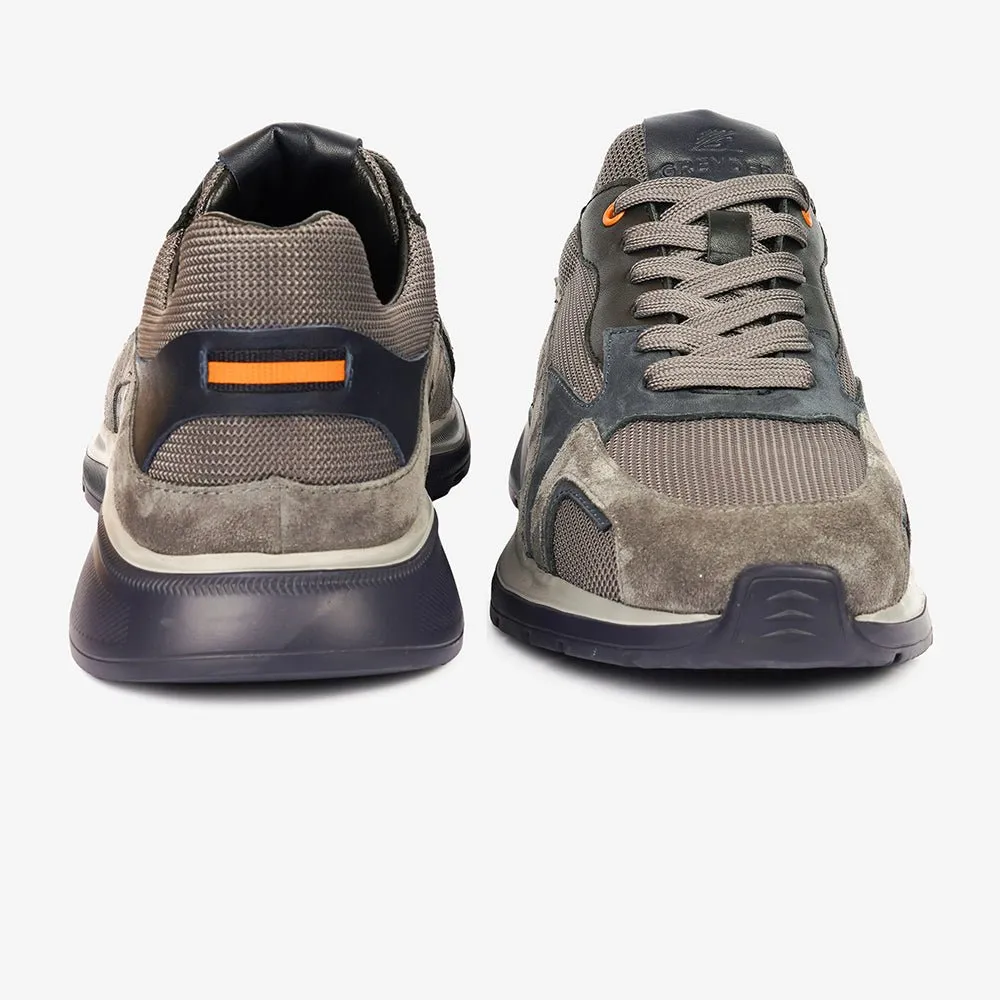 Greyder Men's Mesh Sneakers in Smoked