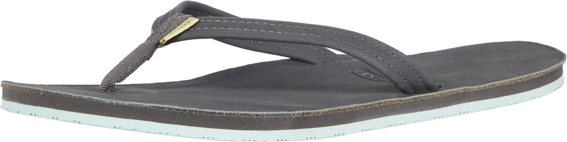 Hari Mari Women's Fields Light Gray/Blush Size 6 Memory Foam Flip Flops