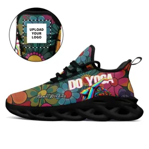 Holiday Gifts,Personalized Lightweight Comfy Breathable Sneakers, Custom Yoga. Tennis, Running Shoes,Gym Shoes