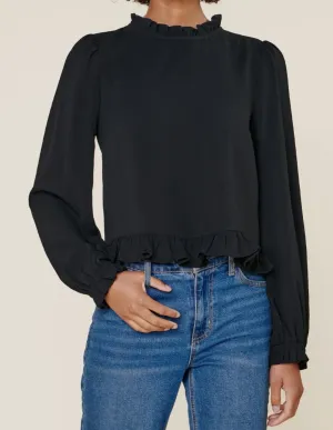 Meet and Greet Ruffle Top