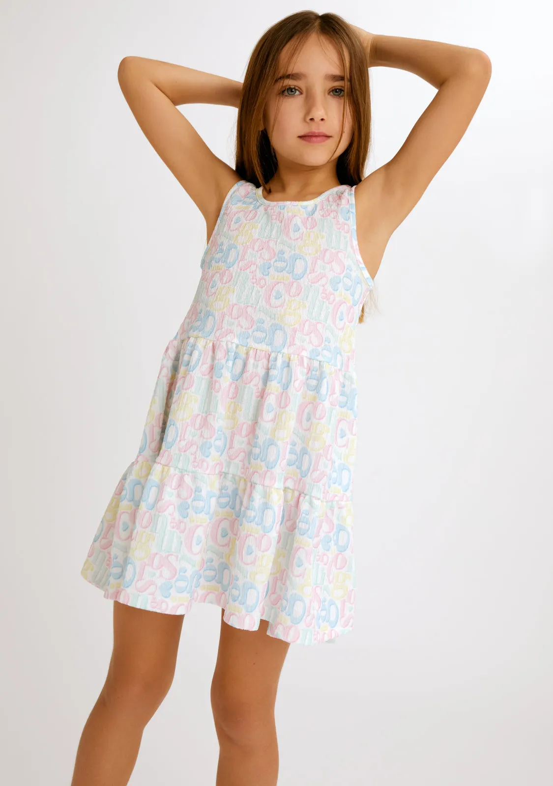 Multicolour Print Dress