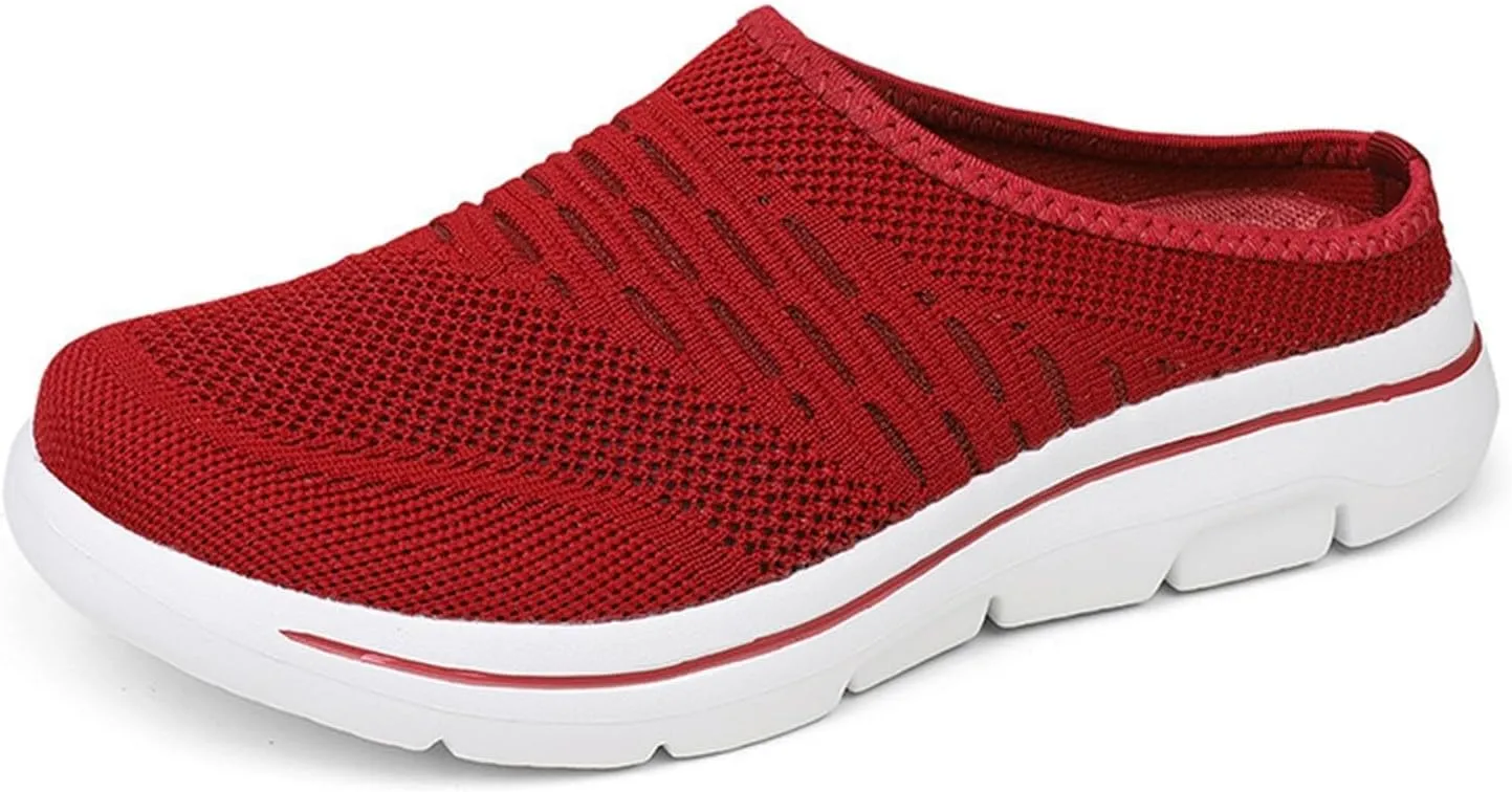 Orthopedic Sandals for Women with Arch Support Hollow Mesh Slide Sandals Summer Slip On Shoes Mens Vegan Shoes Casual