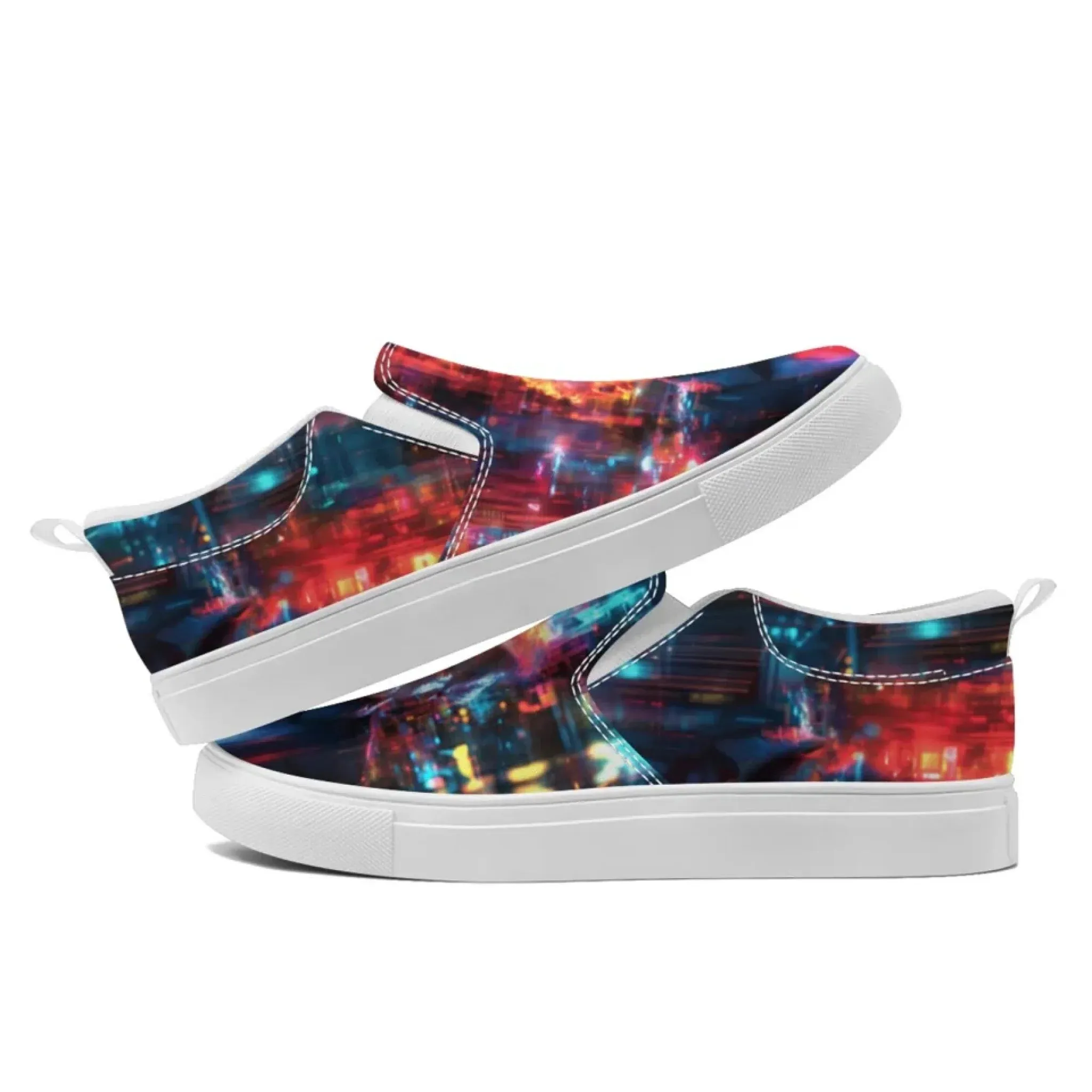 Personalized Trump Sneakers, Custom Canvas Slip On Shoes, Patriotic Unisex Shoes FN071-026-262001