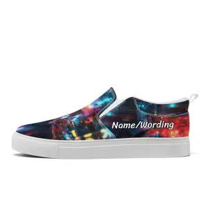 Personalized Trump Sneakers, Custom Canvas Slip On Shoes, Patriotic Unisex Shoes FN071-026-262001
