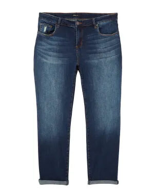 Ryder Boyfriend Jean with Wide Hem | Medium Wash