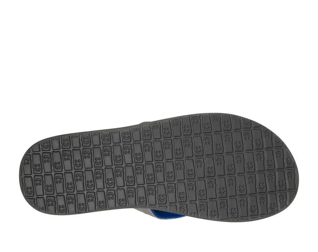 Sanuk Mens Burm Grey Light Grey