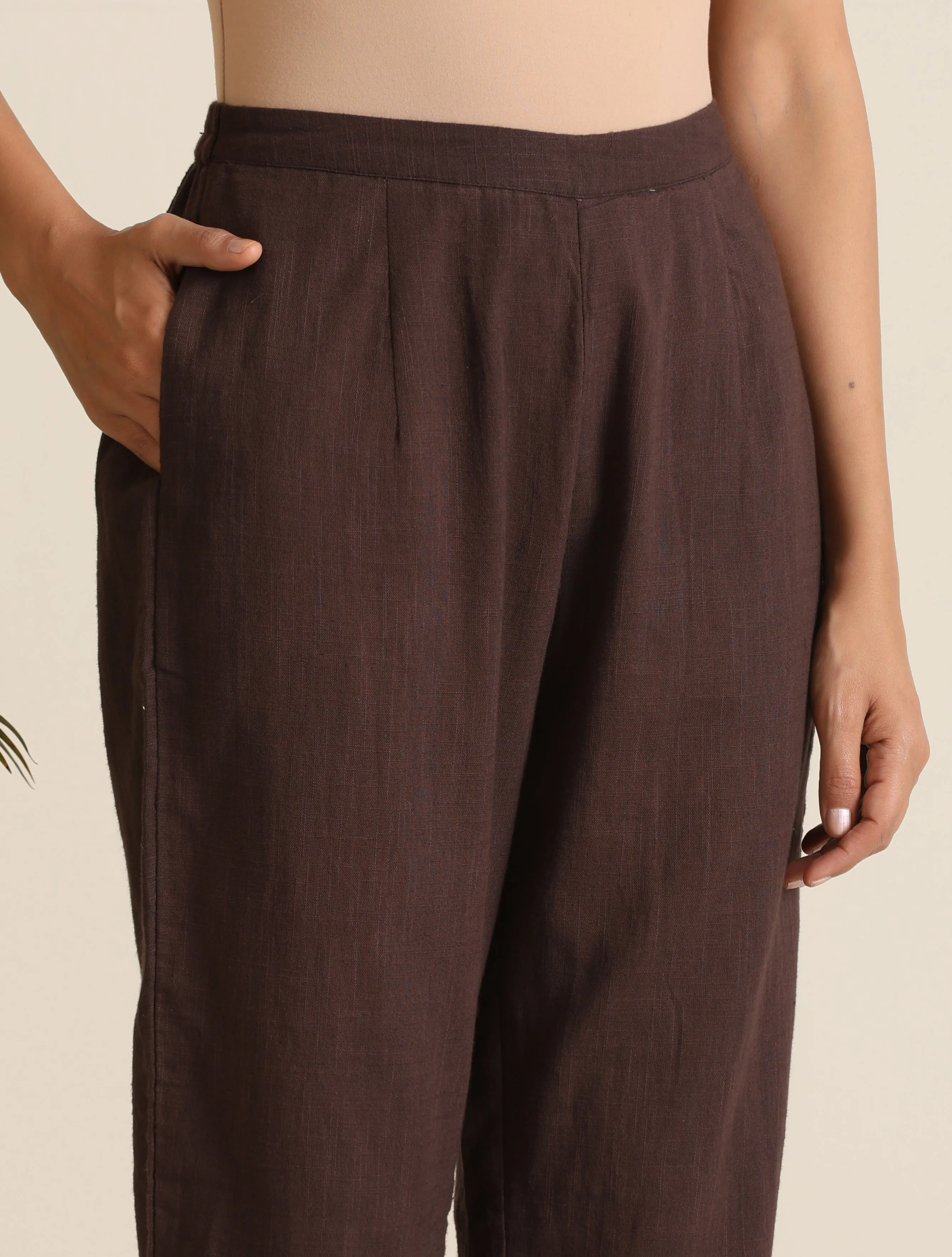 trueBrowns Cola Cotton Shirt Co-ord Set