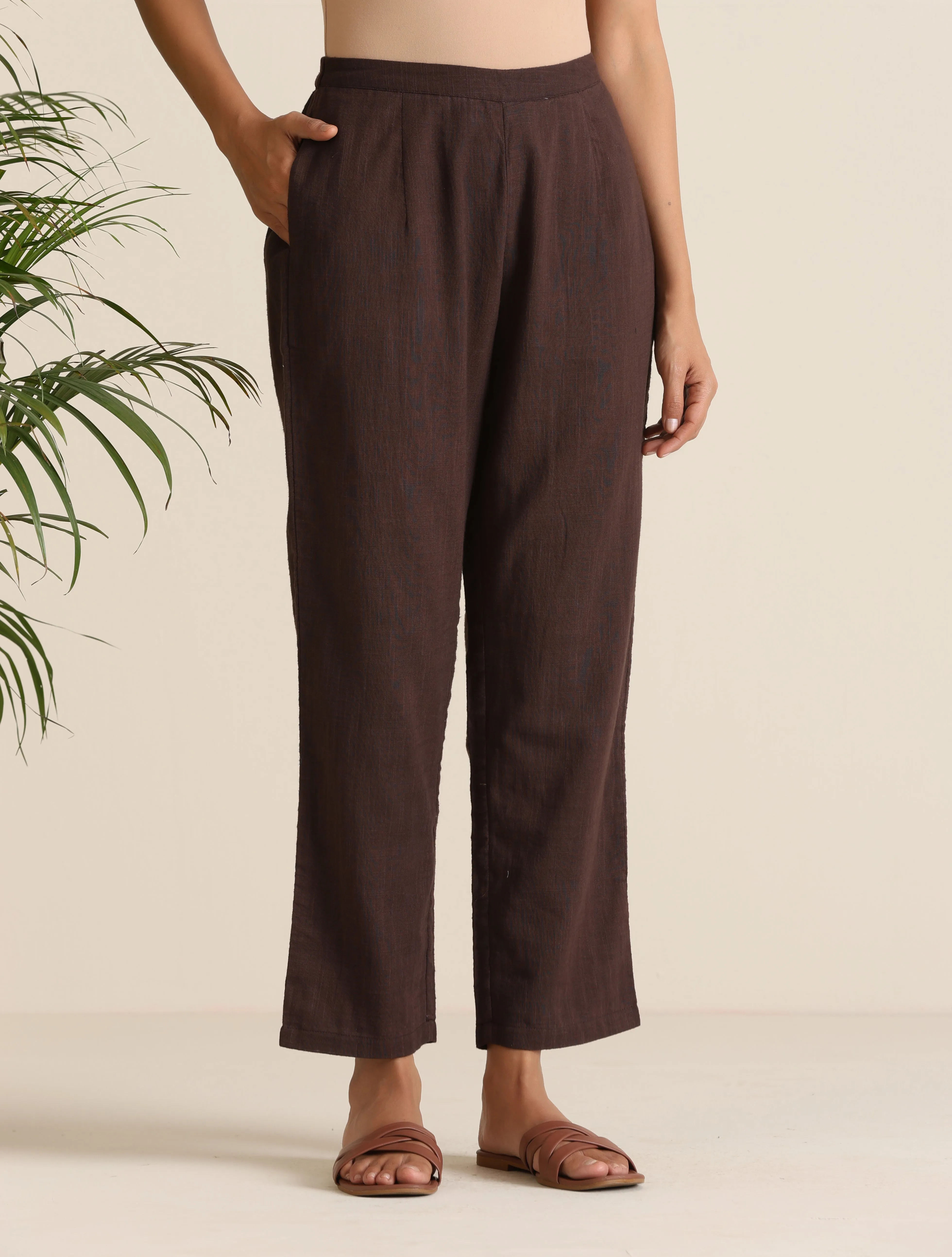 trueBrowns Cola Cotton Shirt Co-ord Set