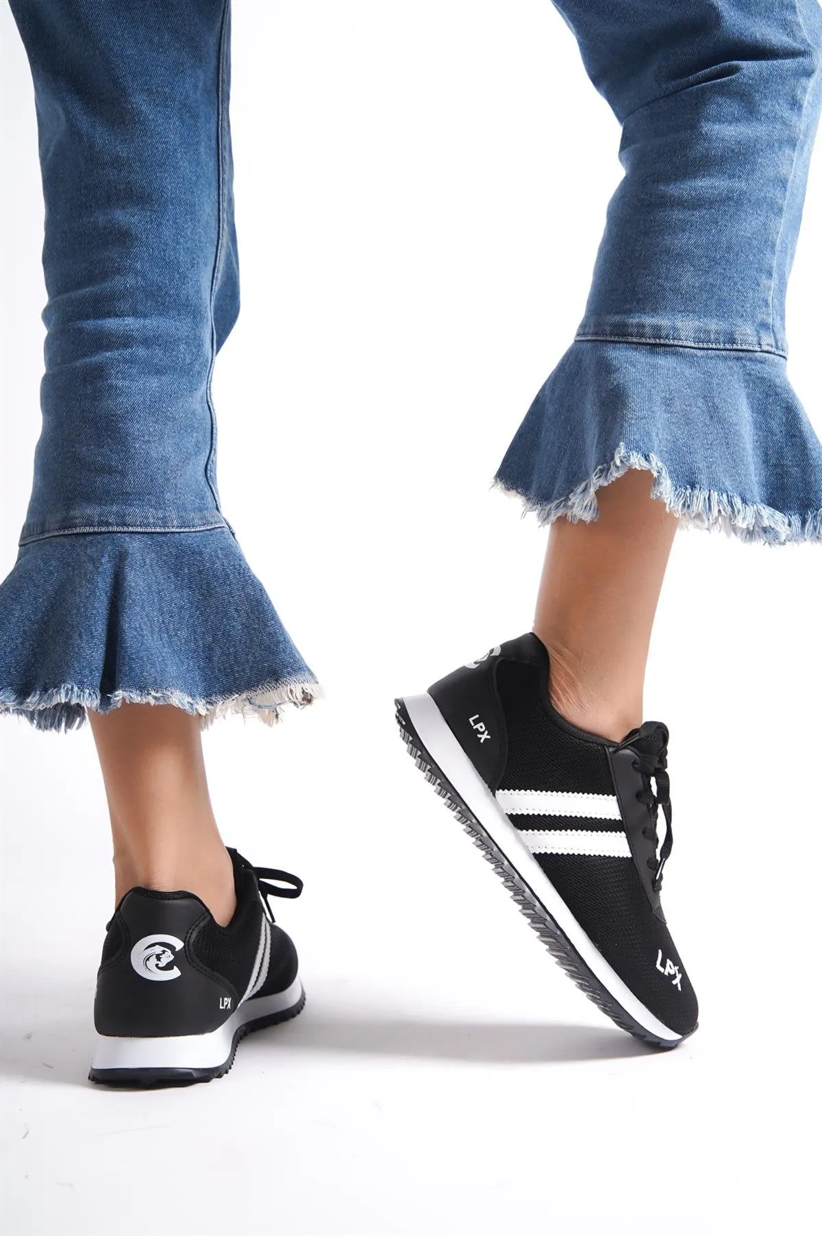 Unisex Black Comfortable Orthopedic Sneaker Sports Shoes