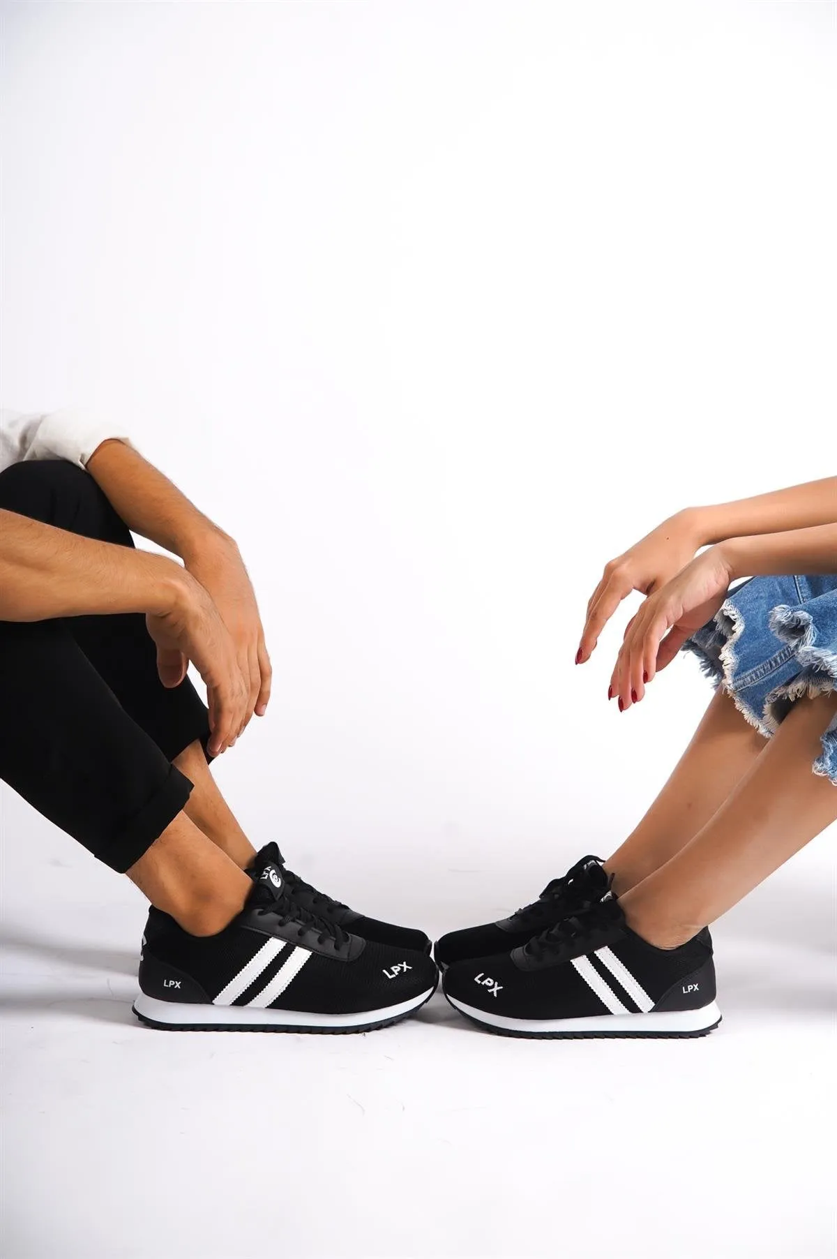 Unisex Black Comfortable Orthopedic Sneaker Sports Shoes