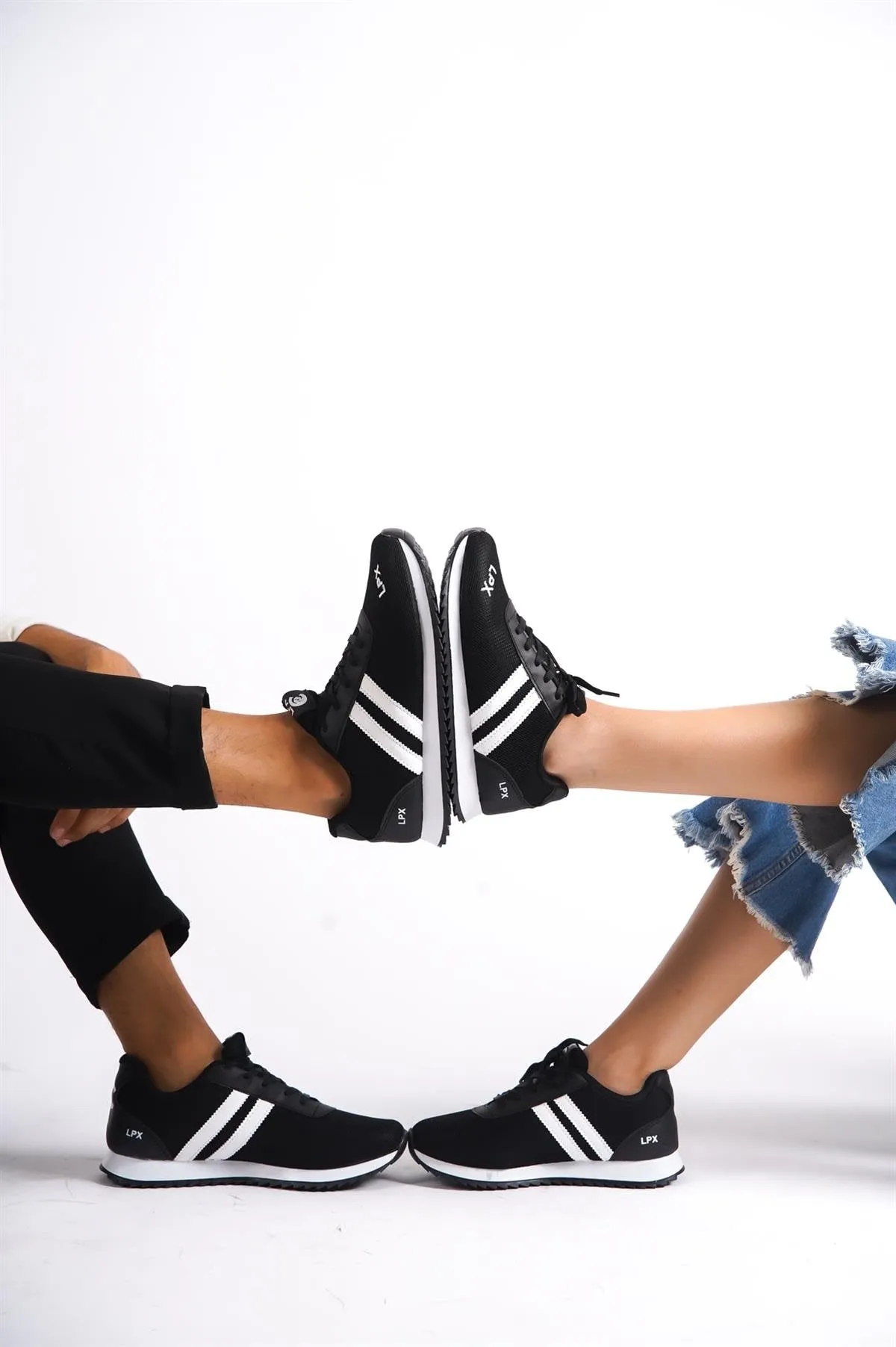 Unisex Black Comfortable Orthopedic Sneaker Sports Shoes