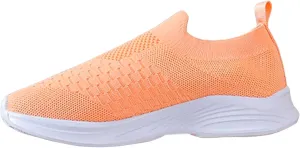 Women's Slip on Walking Shoes Memory Foam Non Slip Vintage Wide Running Shoes Breathable Mesh Sports Workout Tennis Shoes Lightweight Sneakers Indoor Outdoor
