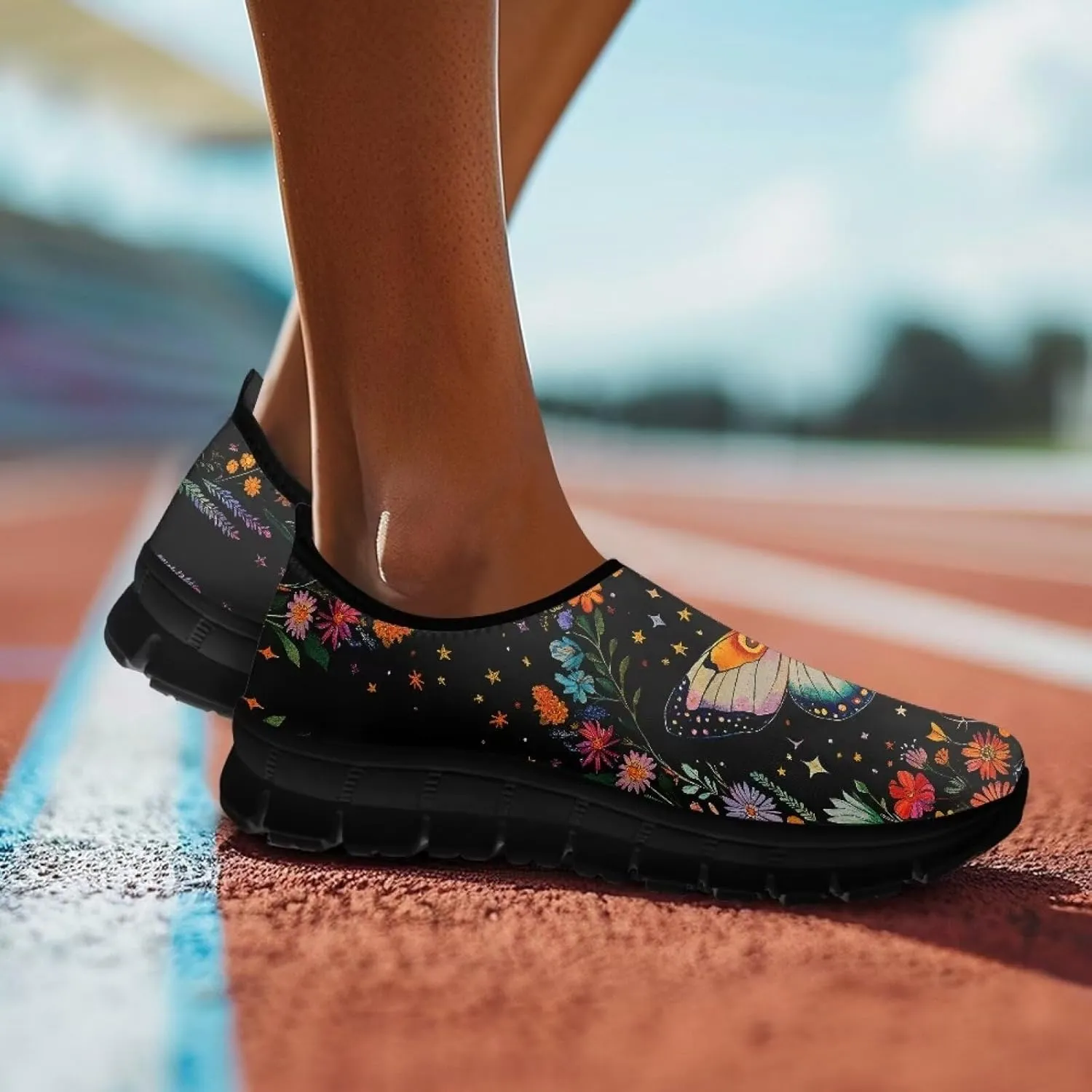 Women's Sneakers Breathable Lightweight Non Slip Walking Running Shoes Indoor Outdoor Gym Sneakers