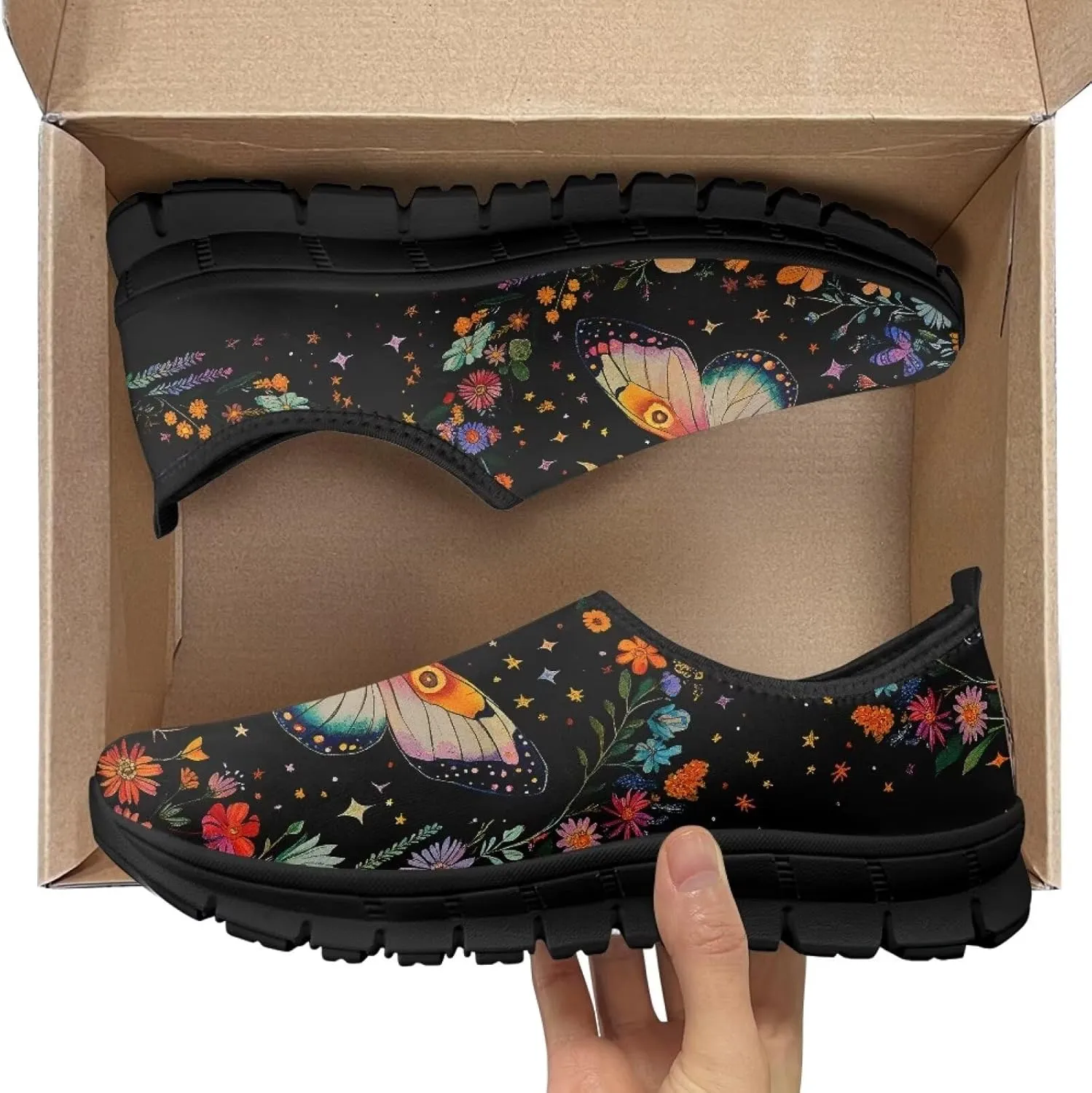 Women's Sneakers Breathable Lightweight Non Slip Walking Running Shoes Indoor Outdoor Gym Sneakers