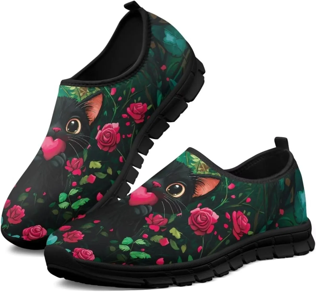 Women's Sneakers Breathable Lightweight Non Slip Walking Running Shoes Indoor Outdoor Gym Sneakers