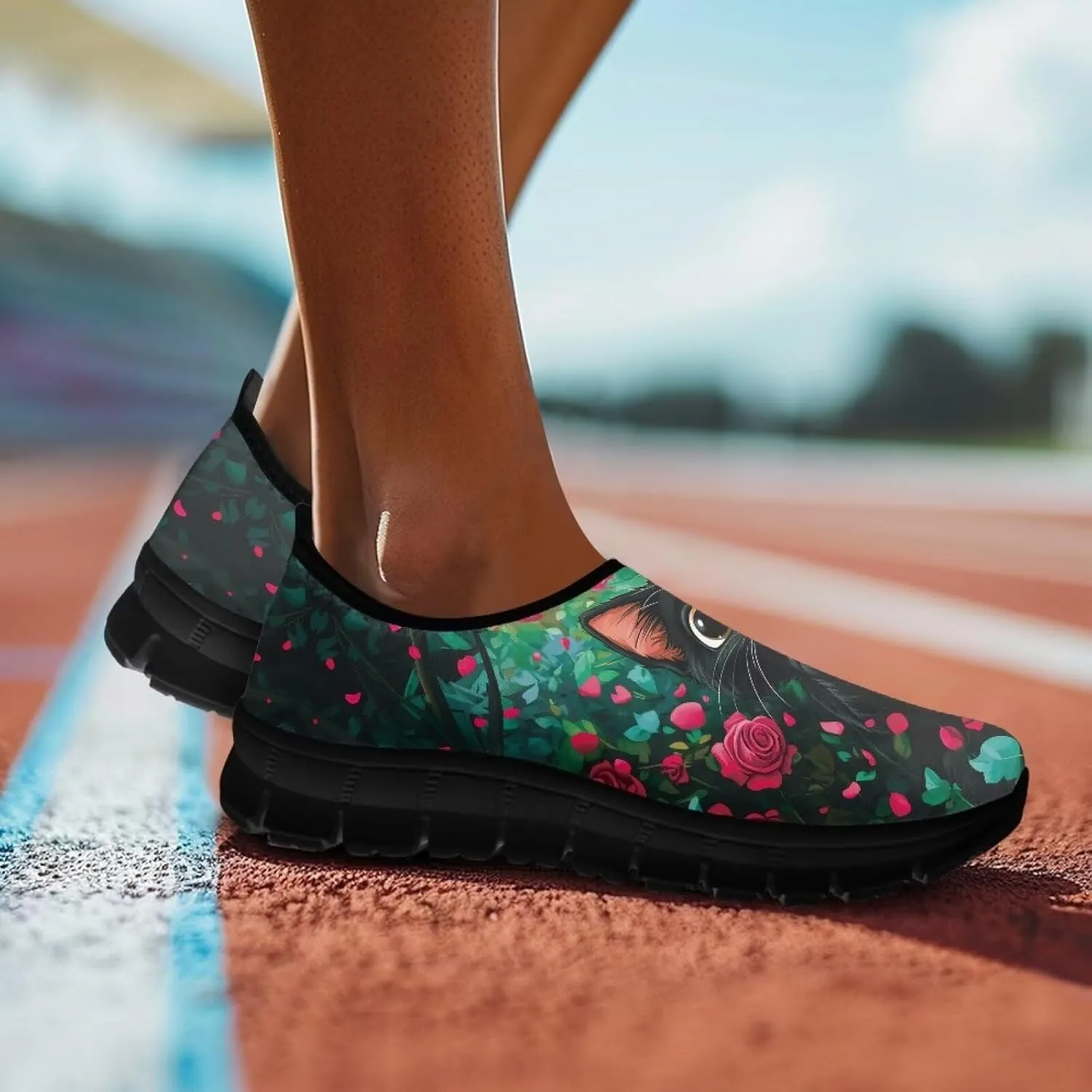 Women's Sneakers Breathable Lightweight Non Slip Walking Running Shoes Indoor Outdoor Gym Sneakers